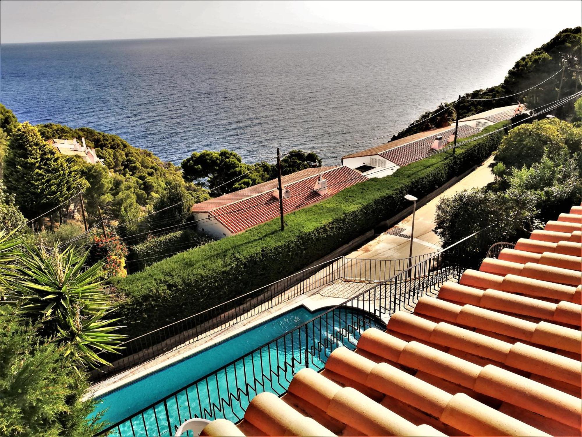 "La Terrasse De La Mer 8" -Climatisation-Wifi-Bbq -Piscine-Parking Begur Zewnętrze zdjęcie