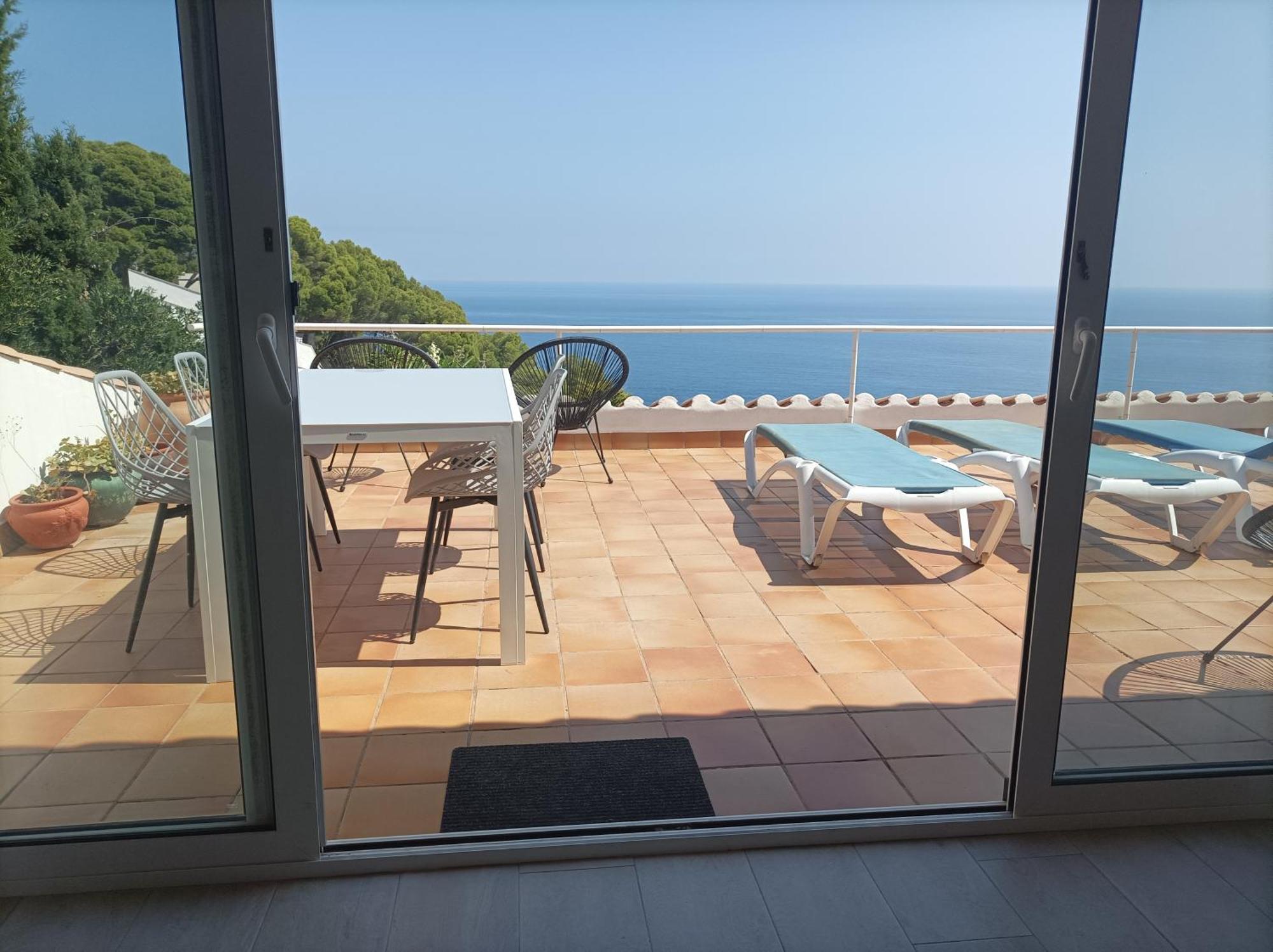 "La Terrasse De La Mer 8" -Climatisation-Wifi-Bbq -Piscine-Parking Begur Zewnętrze zdjęcie
